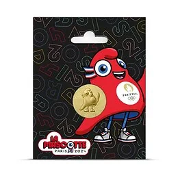 Médaillon Mascotte Olympique OU Paralympique Paris 2024 Monnaie de Paris Modèle aléatoire