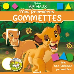 Disney Animaux - Mes premières gommettes (Roi Lion) - Avec des grandes gommettes
