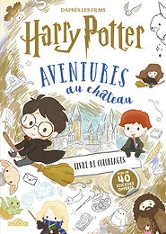 Harry Potter - Livre de coloriages - Aventures au château