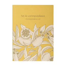 Set de correspondance Jardin des Sens Clairefontaine