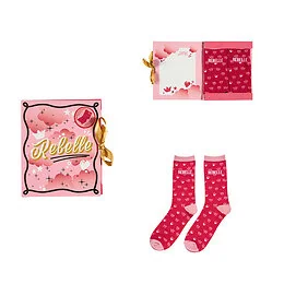 Carte cadeau chaussettes Femme Modèle Aléatoire