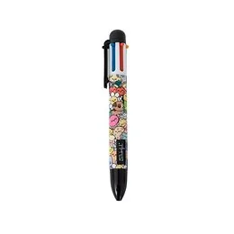 Stylo 6 couleurs avec personnages Mr Wonderful