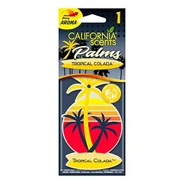 Désodorisant voiture parfum Tropical