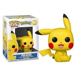 Figurine Funko Pop! Pikachu assis Pokémon N° 842