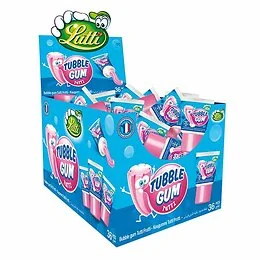Lutti Display de 36 pièces Tubble gum tutti