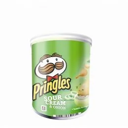 Pringles Crème et Oignons boîte 40g