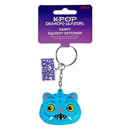 Porte-clé Squishy Derpy Tiger Kpop Demon Hunters