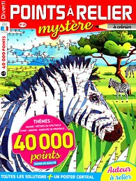 Magazine Points a relier mystere, numéro 25, du 11/06/2026