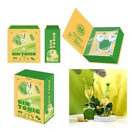 Coffret cocktail 10 pièces Gin Tonic
