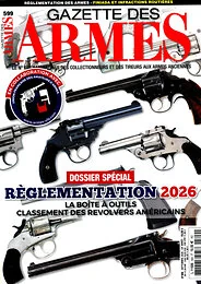 Magazine Gazette des armes, numéro 599, du 09/09/2026