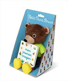 Ma peluche Petit Ours Brun et son imagier - Dès 1 an