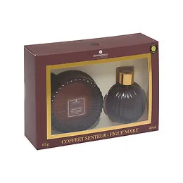 Coffret senteur Albie Bougie et Diffuseur - Figue noire