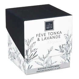 Bougie parfumée Tonka lavande 190 g