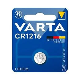 Pile CR1216 Varta bouton lithium