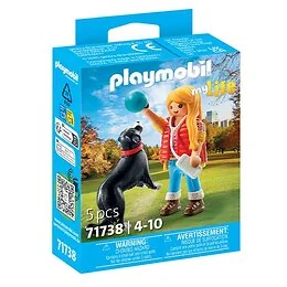 Playmobil 71738 Jeune fille avec chien de montagne