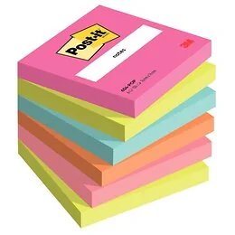 Post-it 73mm x 73mm 36 feuilles transparente