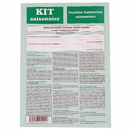 Kit location meublé saisonnier Weber