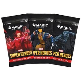 Booster de jeu Marvel Super Heroes Magic The Gathering