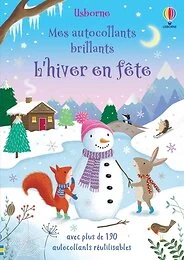 L'hiver en fête - Mes autocollants brillants