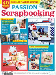 Magazine Passion scrapbooking, numéro 115, du 17/06/2026