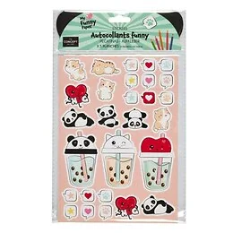 Stickers Funny Kawaii