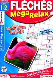 Magazine Fleches mega relax, numéro 88, du 13/08/2026