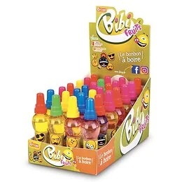 Fizzy Bibi fruits Présentoir 28 bouteilles