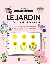 Le jardin aux crayons de couleur