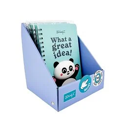 Carnet A5 3D squishy panda What a great idea! Mr Wonderful