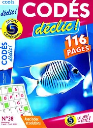 Magazine Codes declic!, numéro 38, du 05/08/2026