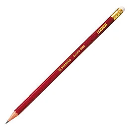 Crayon graphite HB Stabilo bout gomme