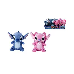 Peluche Stitch et Angel 17 cm Disney