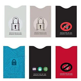 Étui carte anti piratage