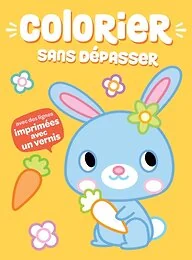 Lapin - Colorier sans dépasser 
