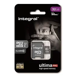 Carte micro SDHC 32GB Integral