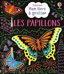 Les papillons - Mon livre à gratter - Dès 6 ans