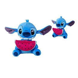 Peluche Stitch avec pastèque 25cm Disney