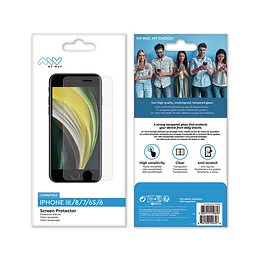 Protection écran verre trempé IPhone SE/8/7/6s/6 Myway
