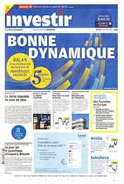 Magazine Investir-le journal des finances, numéro 2747, du 29/08/2026