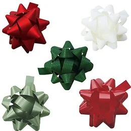 Mini Tube de 50 Nœuds Assortiment Noël Traditionnel Clairefontaine
