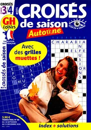 Magazine Mots croises de saison, numéro 66, du 25/09/2026
