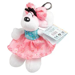 Porte-clés peluche robe summer 15cm Diddl