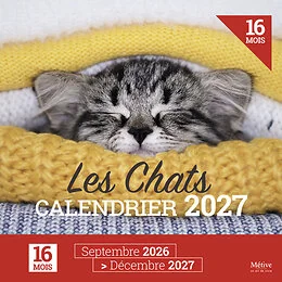 Calendrier des chats 2027