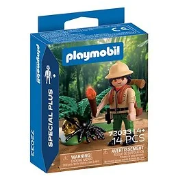 Playmobil 72033 Aventurier et araignée Spécial Plus