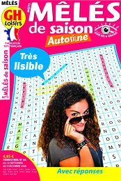 Magazine Mots meles de saison, numéro 66, du 10/09/2026