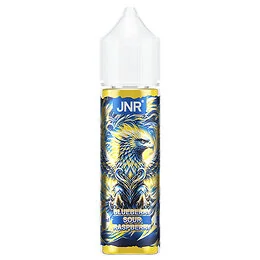 E-liquide Myrtille framboise acidulée 50 ml JNR 0 mg de nicotine