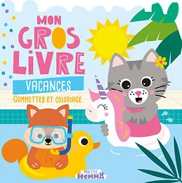 Mon P'tit Hemma - Mon gros livre vacances - Gommettes et coloriage