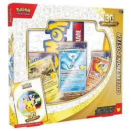 Collection poster 30e Anniversaire Pokémon