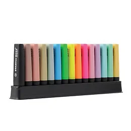Set de bureau 15 Surligneurs Stabilo Boss Original