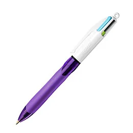 Stylo 4 couleurs Grip Bic